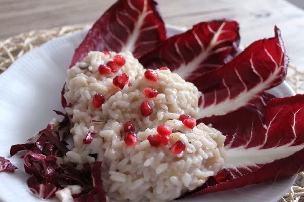 Món cơm truyền thống phong cách Ý với Radicchio