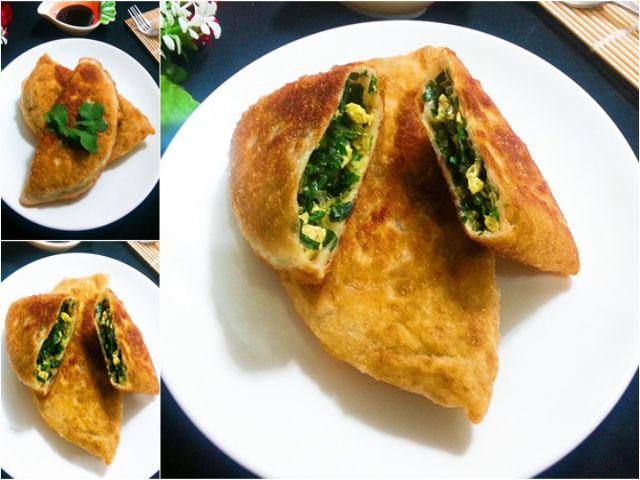 Bánh hẹ chiên giòn