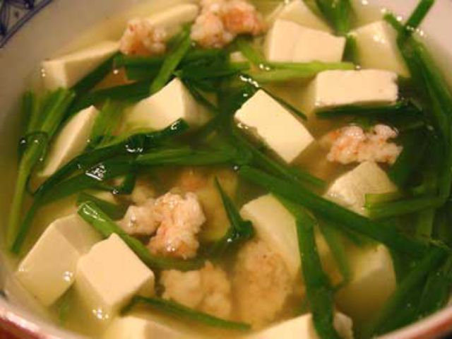 Bát canh hẹ bổ dưỡng