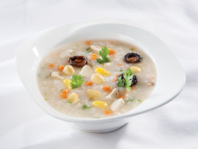 Cháo hạt sen tươi