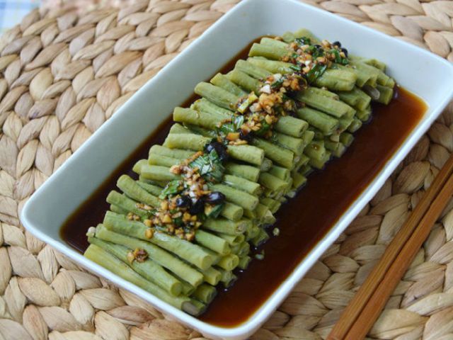 Món đậu hấp cần chú trọng tới nước sốt
