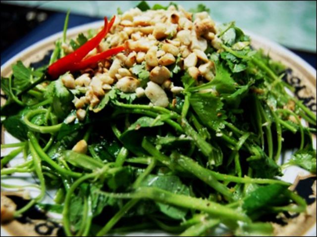 Món nộm rau lang