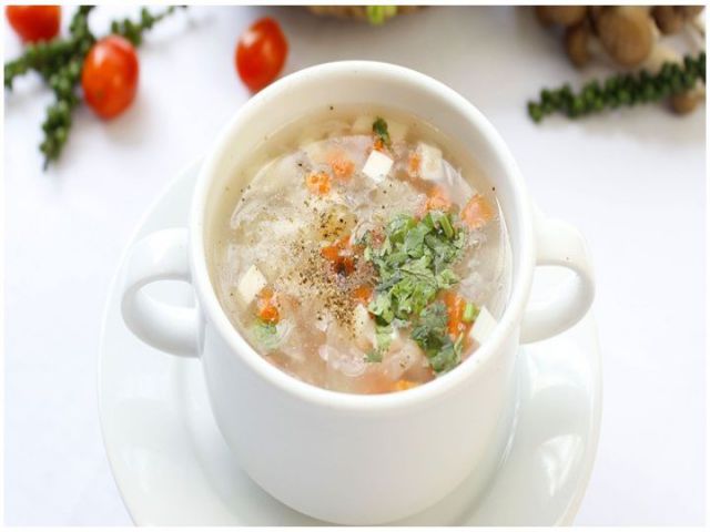 Món súp đậm đà