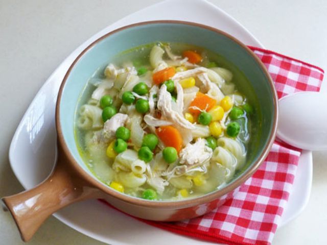 đậu hà lan hạt nấu súp