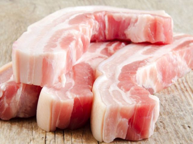 Kết hợp cùng thịt ba chỉ