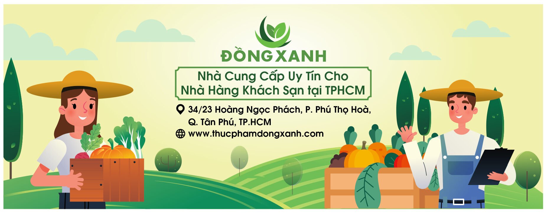 thuc pham dong xanh Đồng Xanh cung cấp hàng nông sản sạch, an toàn, giá sỉ