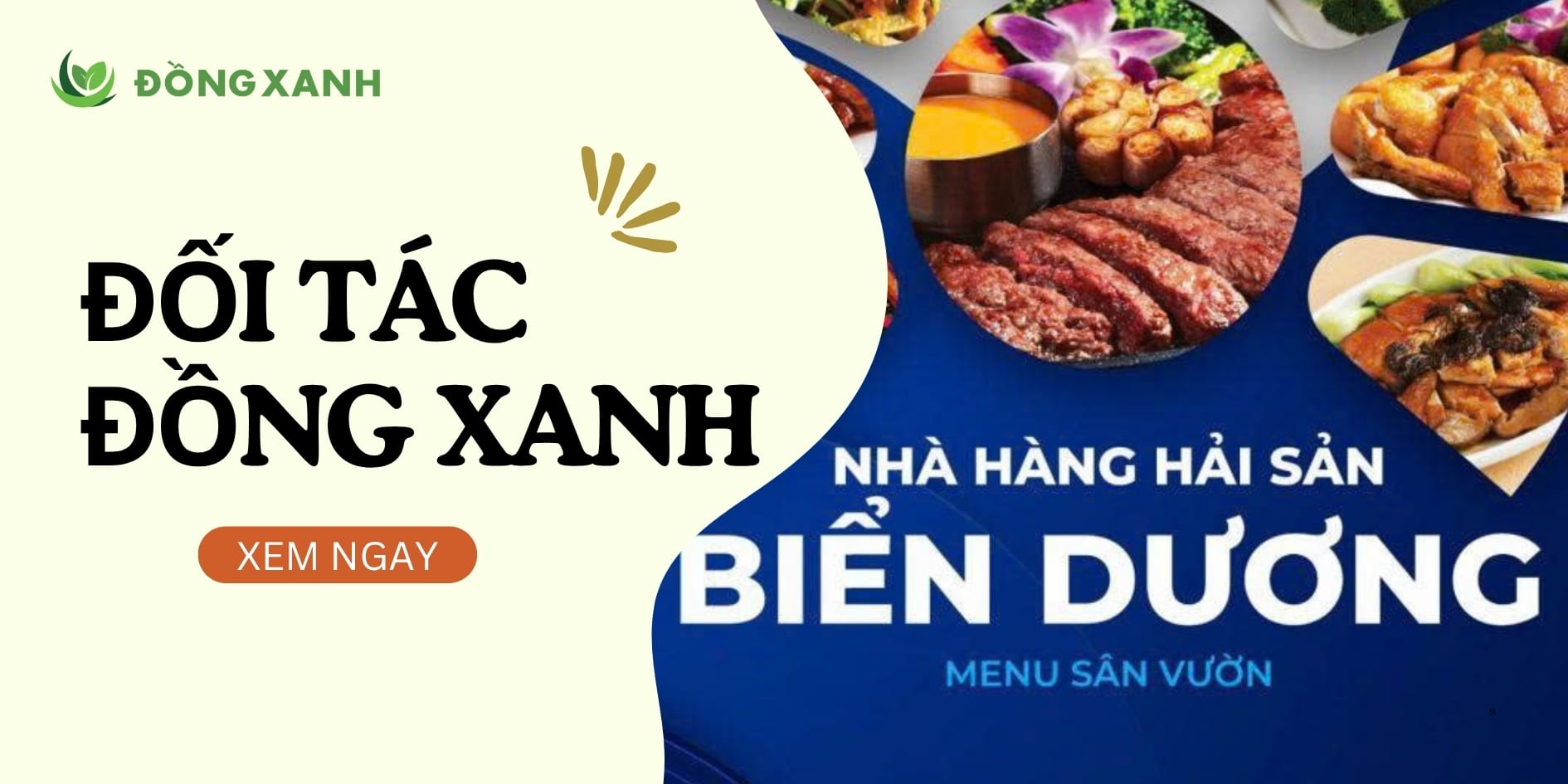 Nhà hàng Biển Dương đối tác Đồng Xanh Nhà hàng Biển Dương đối tác Đồng Xanh
