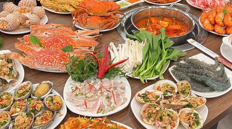Thực đơn buffet Poseidon Thực đơn buffet Poseidon